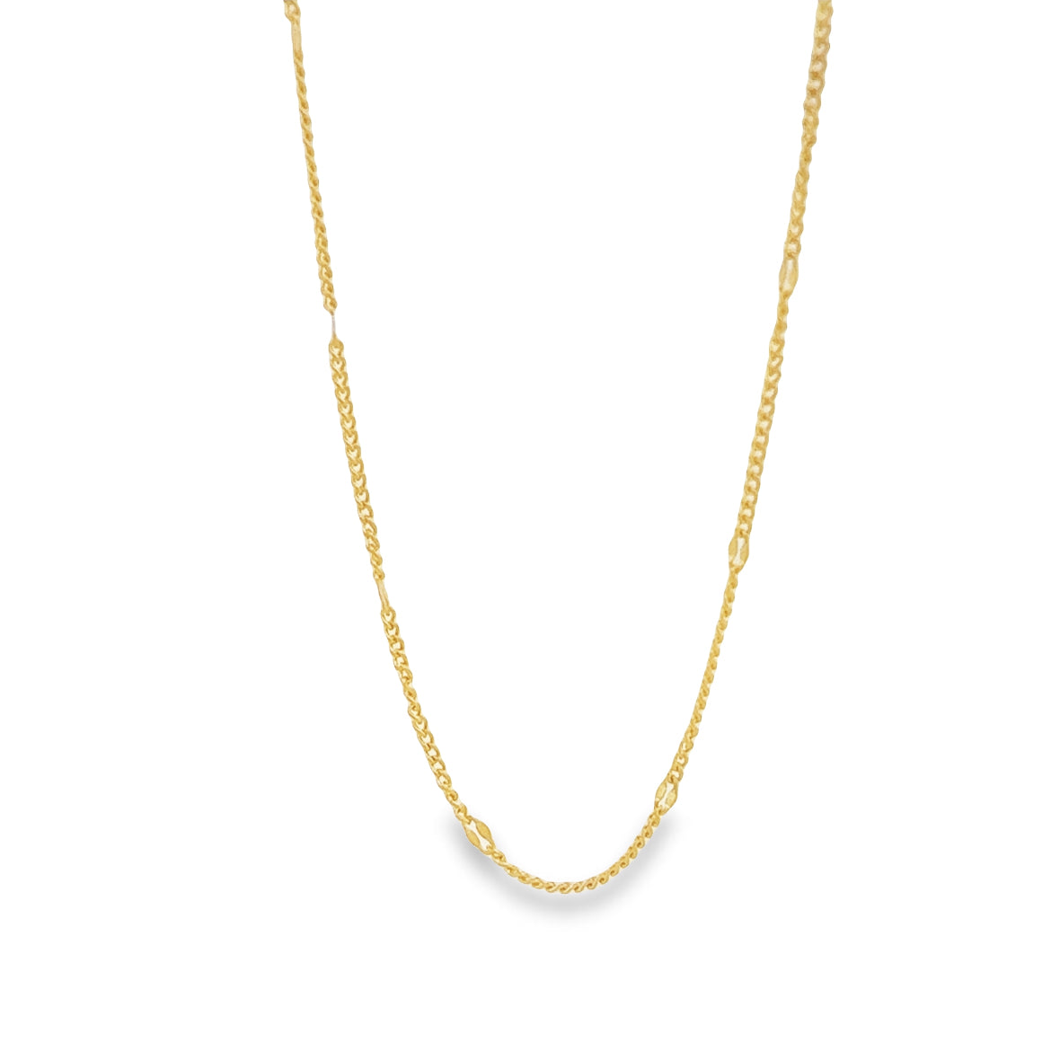 Luxury gilded statement chain