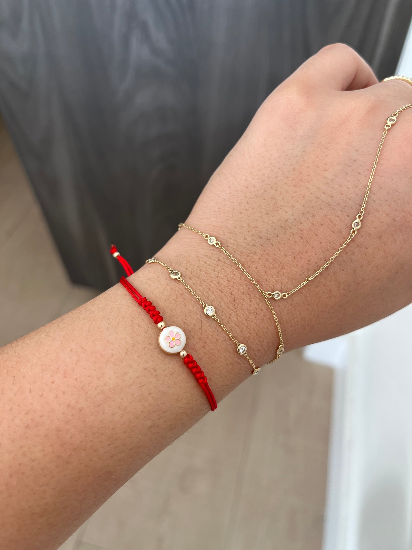 Hilo Rojo Bracelet Reversible