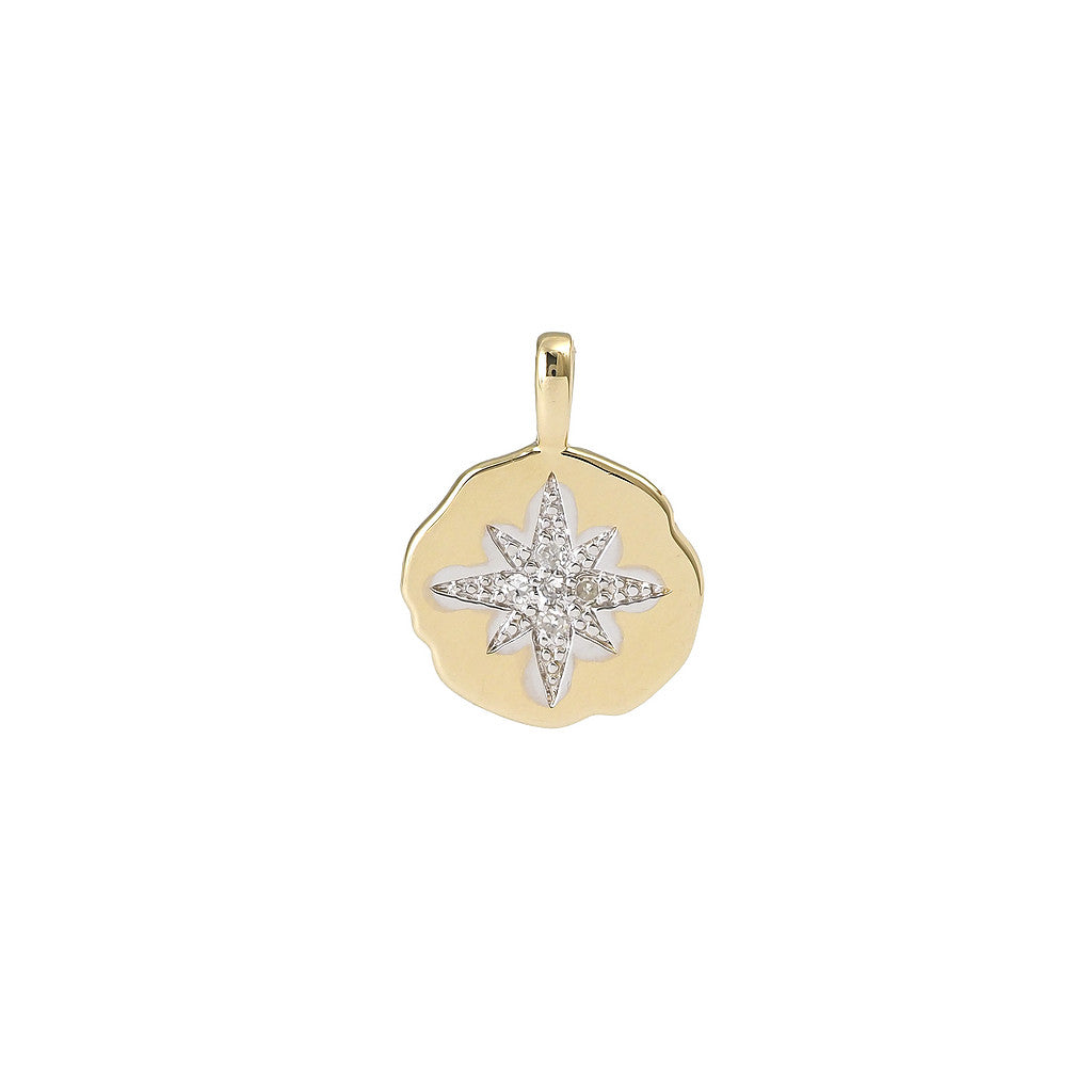 Micro Pave Diamond Destellos Pendant