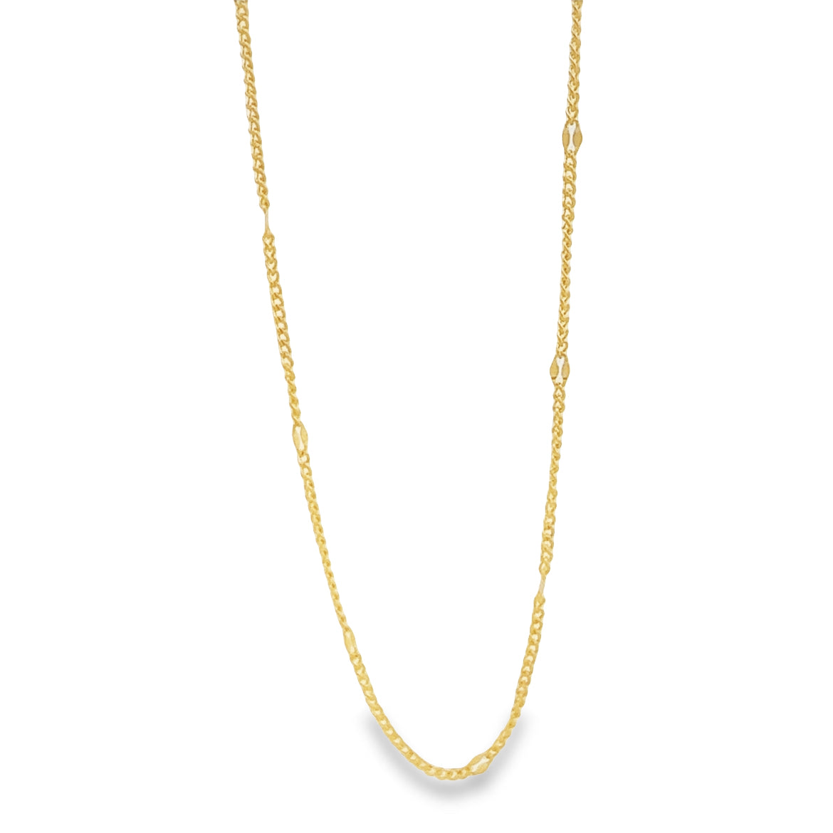 Luxury gilded statement chain
