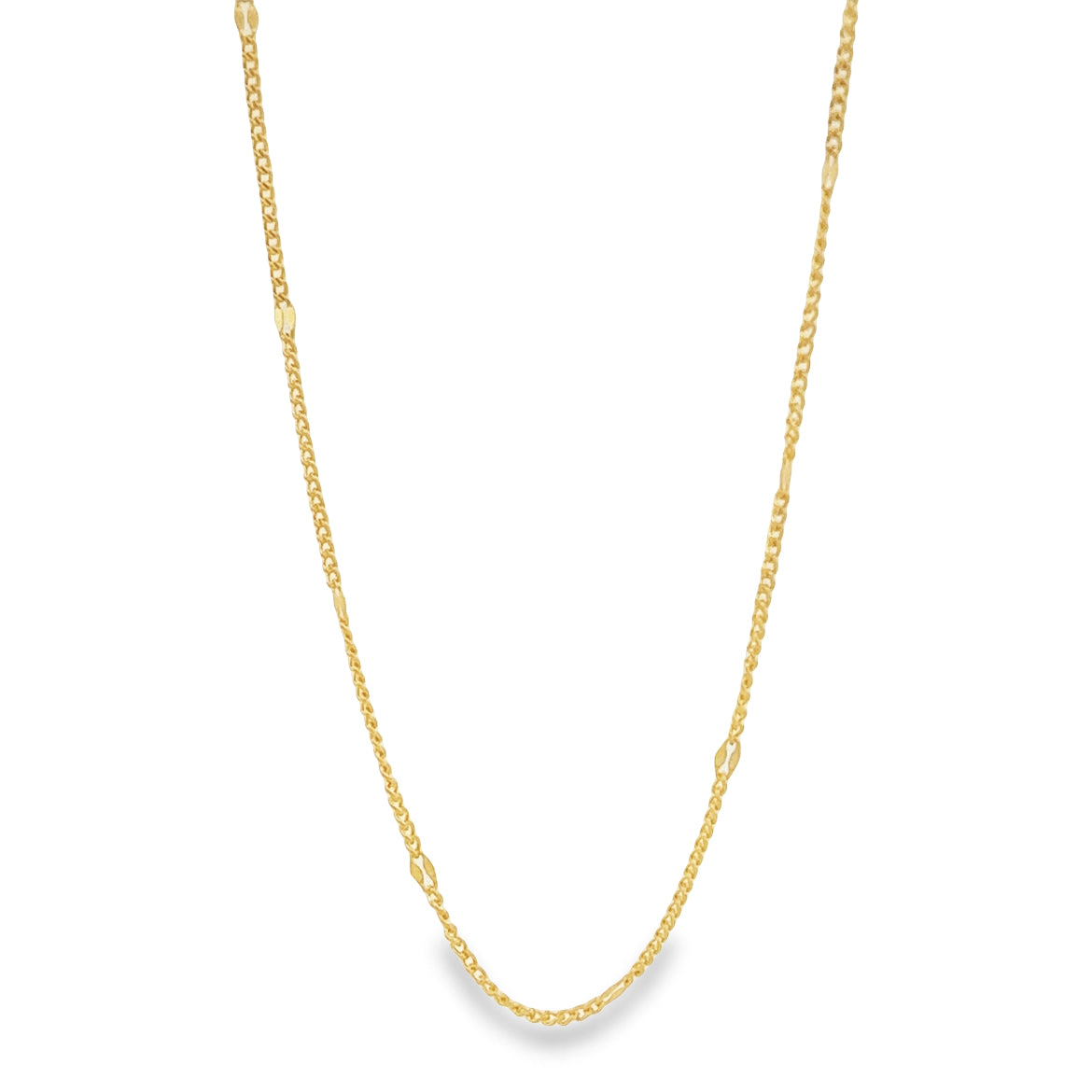 Luxury gilded statement chain