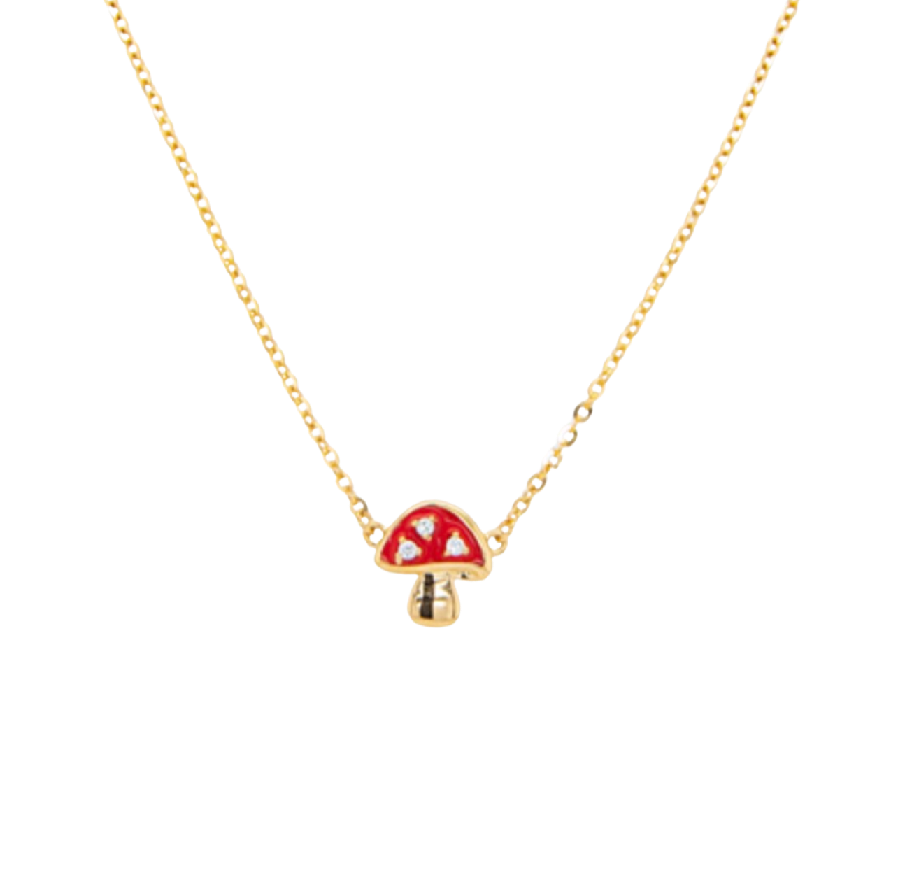 Mushroom Necklace