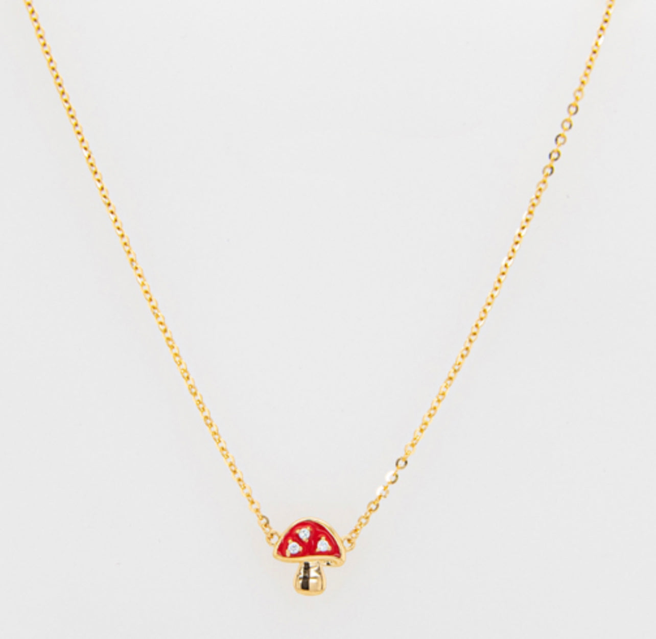 Mushroom Necklace