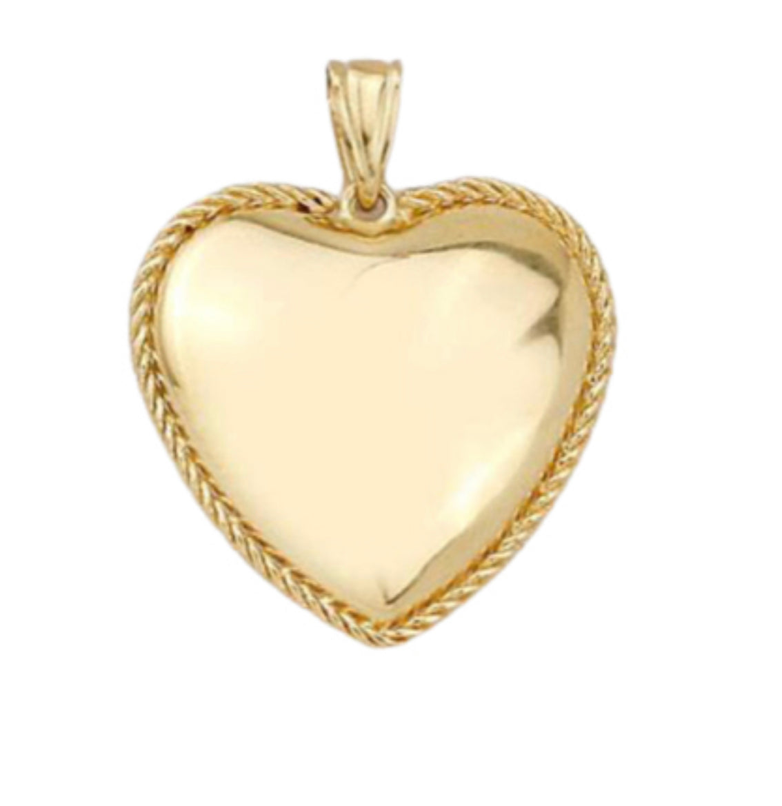 24mm x 29mm Corazón Pendant
