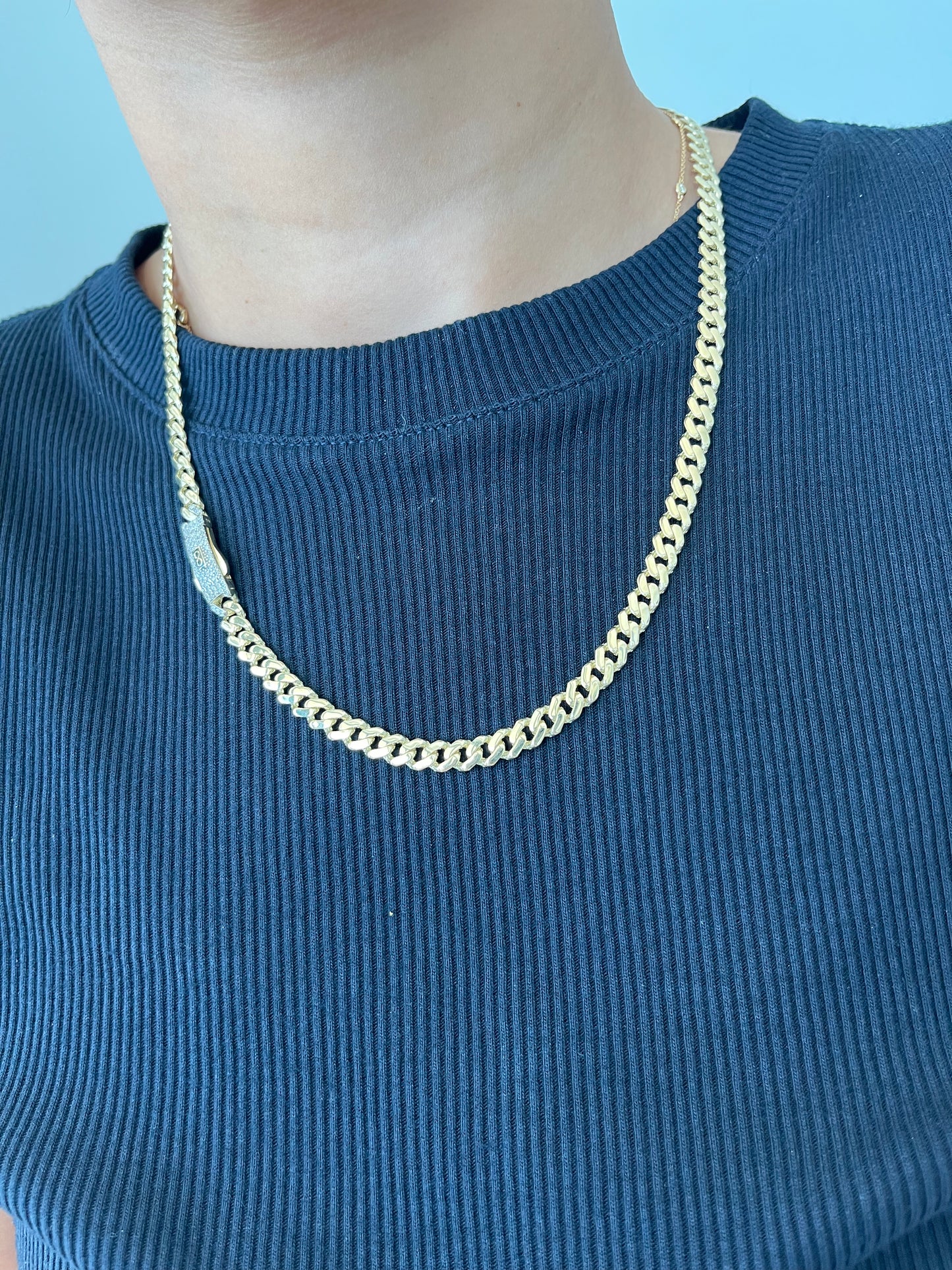 10K 6mm Monaco Necklace