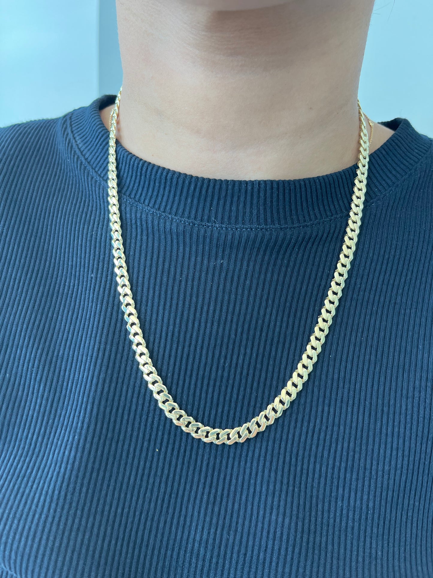 10K 6mm Monaco Necklace