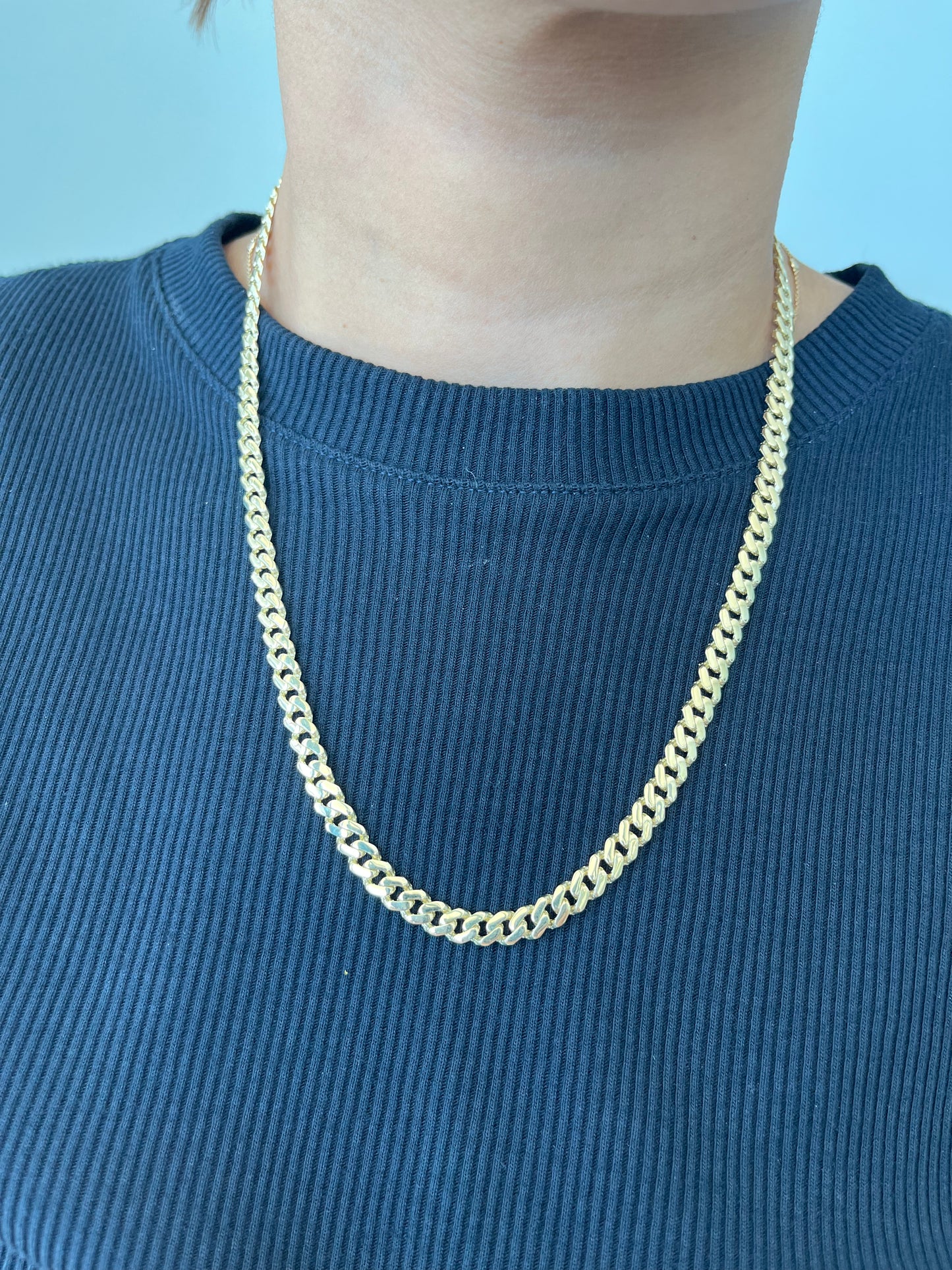 10K 6mm Monaco Necklace