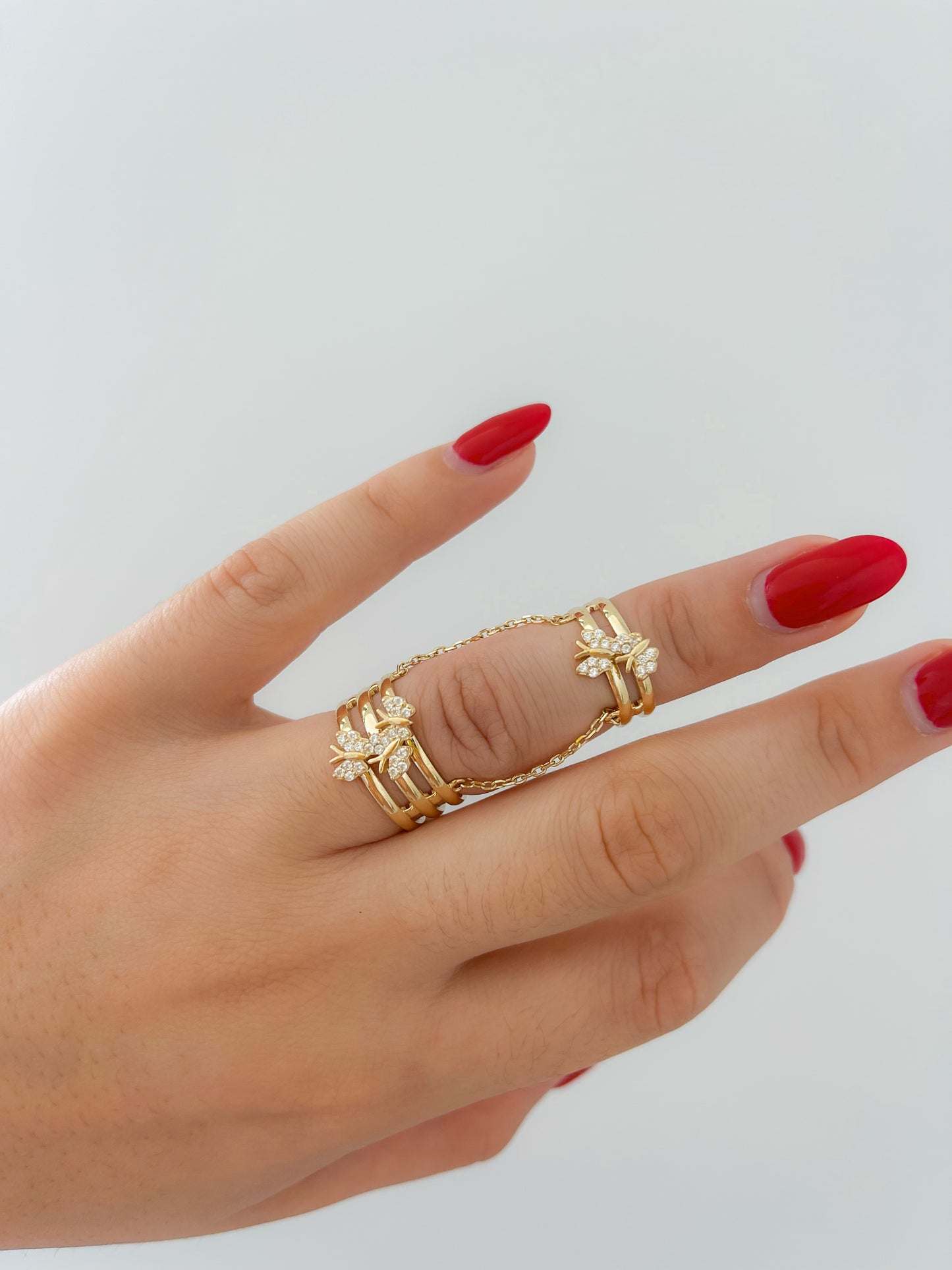 Extra Fancy Butterfly Ring