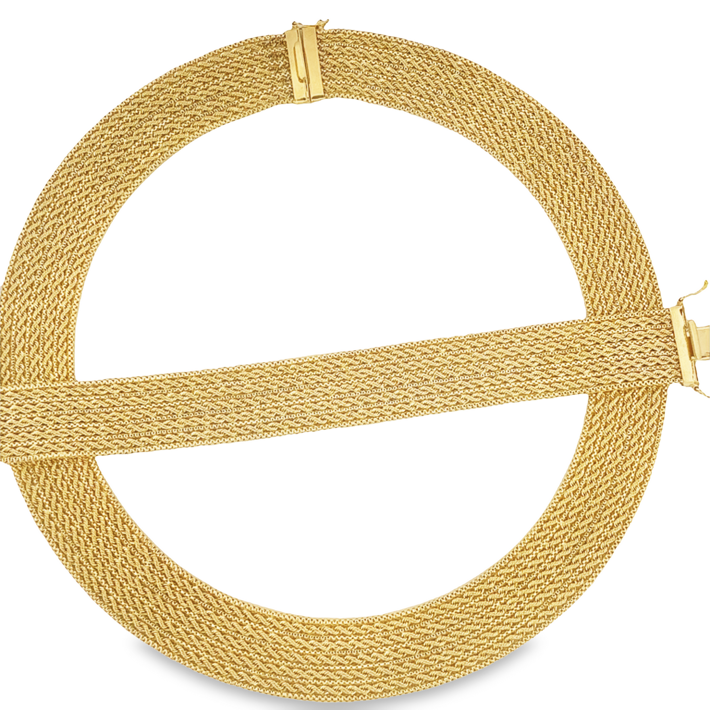 14K SOLID FLAT Cleopatra