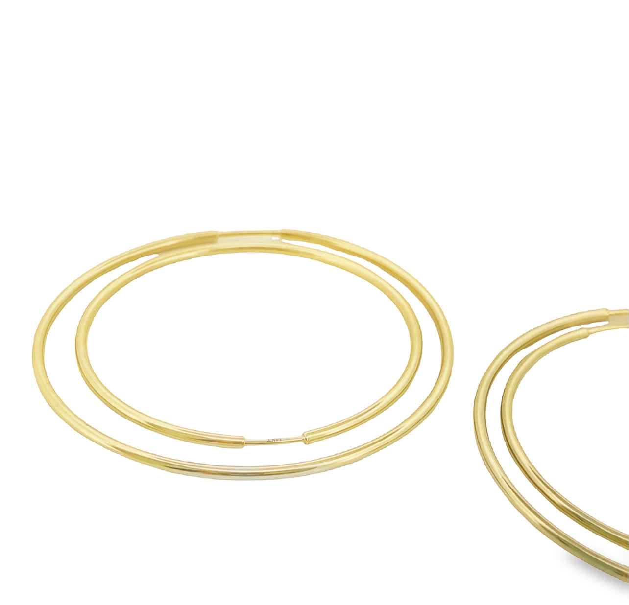 NEW JLO HOOPS 14K