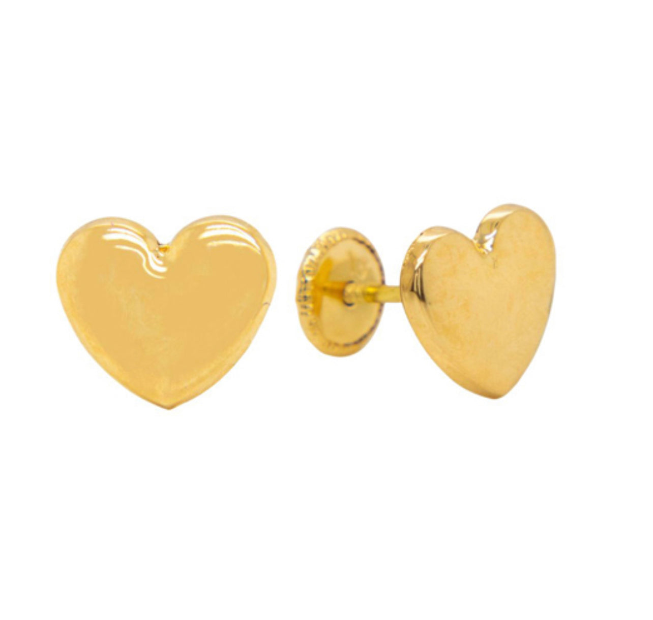 Corazónes Inflados Earrings