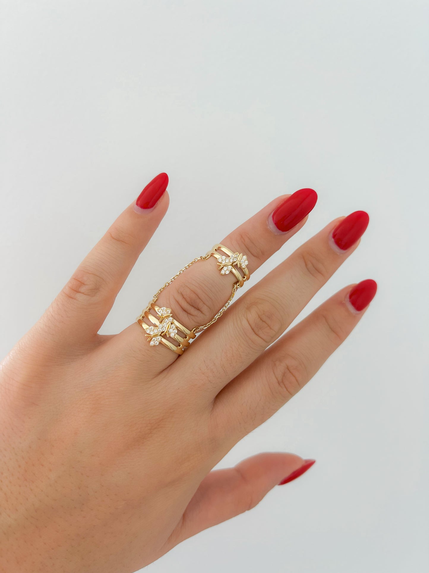 Extra Fancy Butterfly Ring