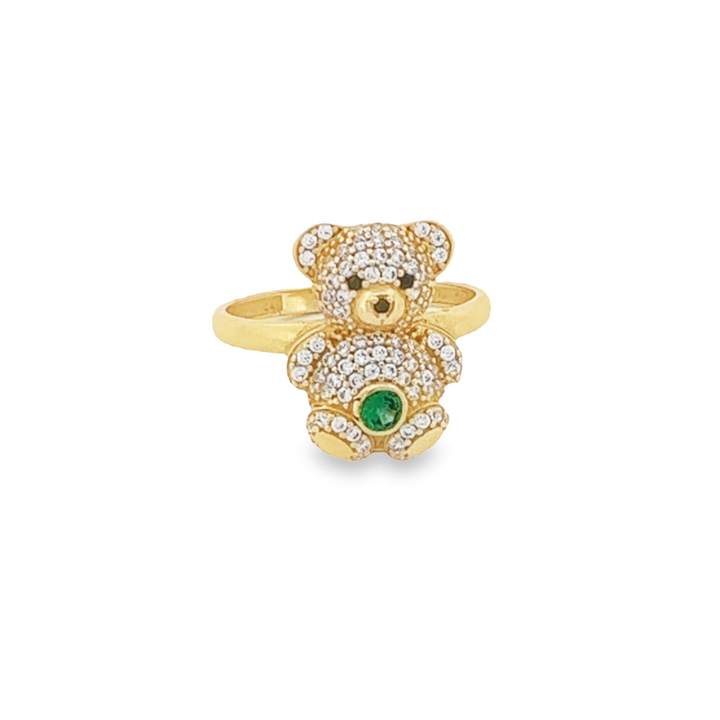 Oso + Green Stone Ring