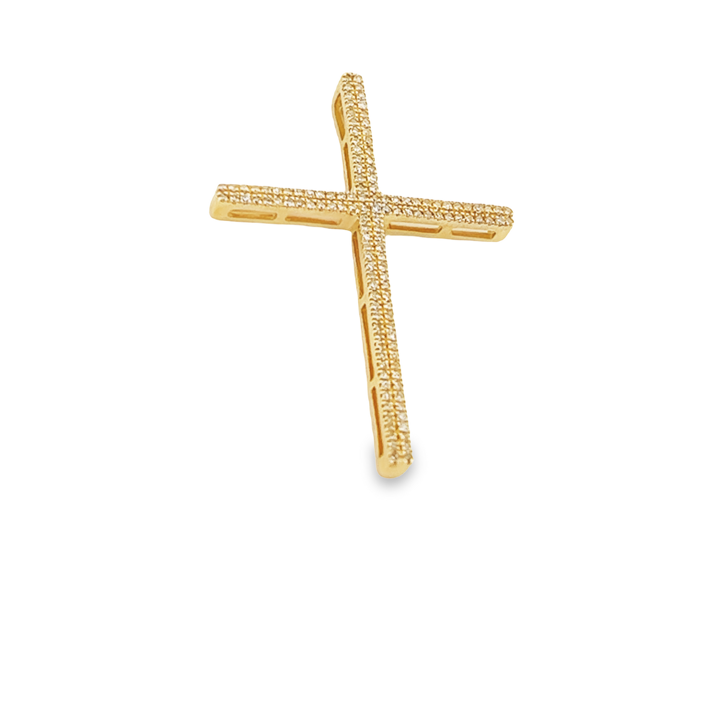 0.26 CT Diamonds Cruz Doble Stones