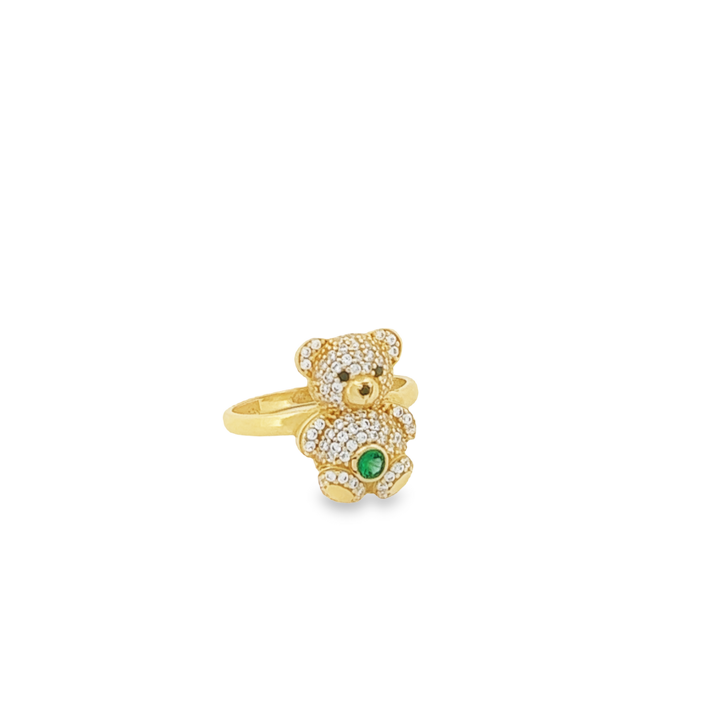 Oso + Green Stone Ring