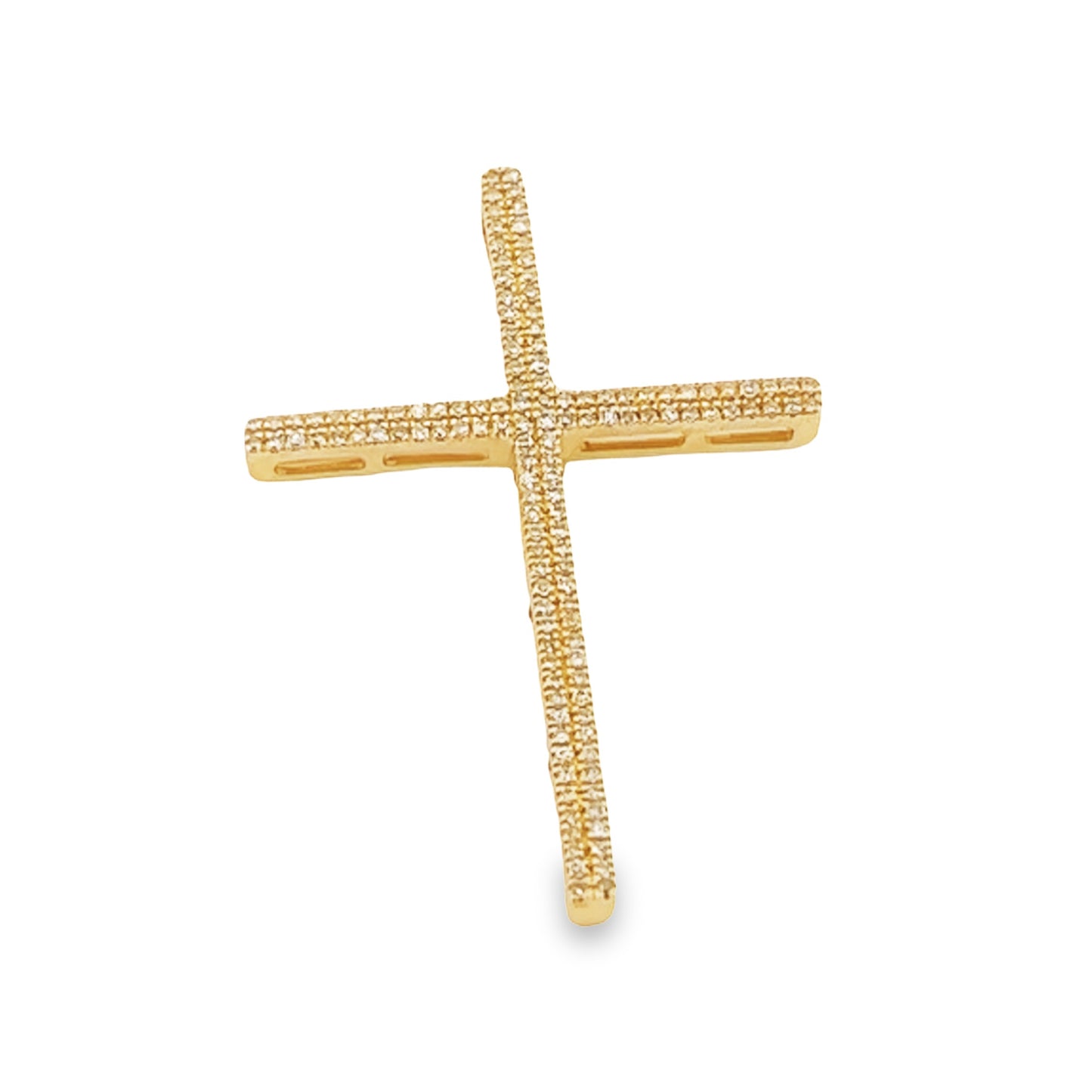 0.26 CT Diamonds Cruz Doble Stones