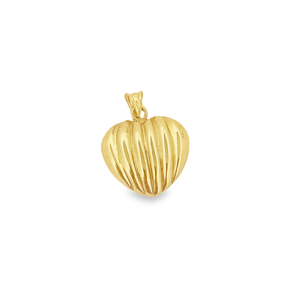 Corazón Lineas 14K gold