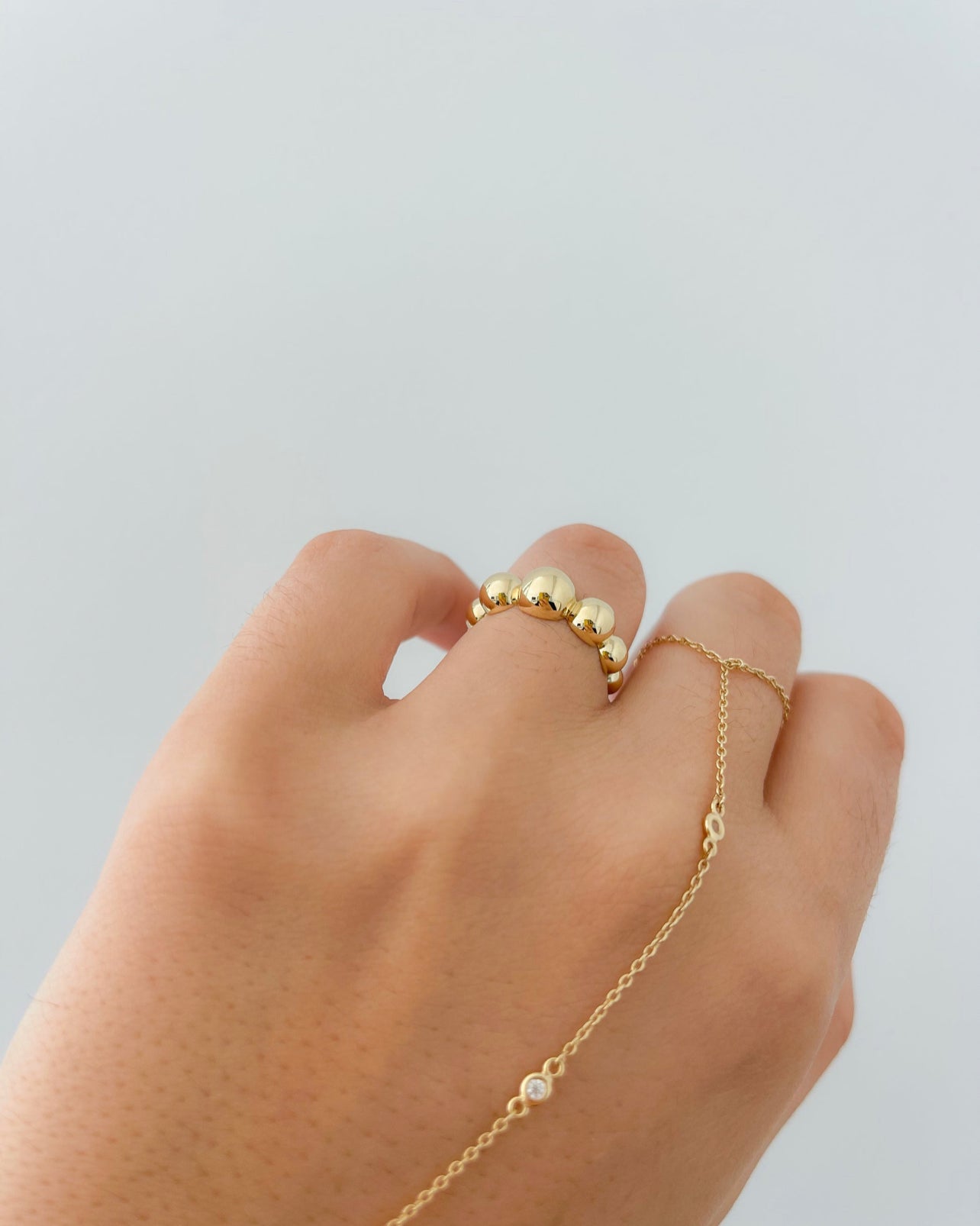 Balls Ring 14K