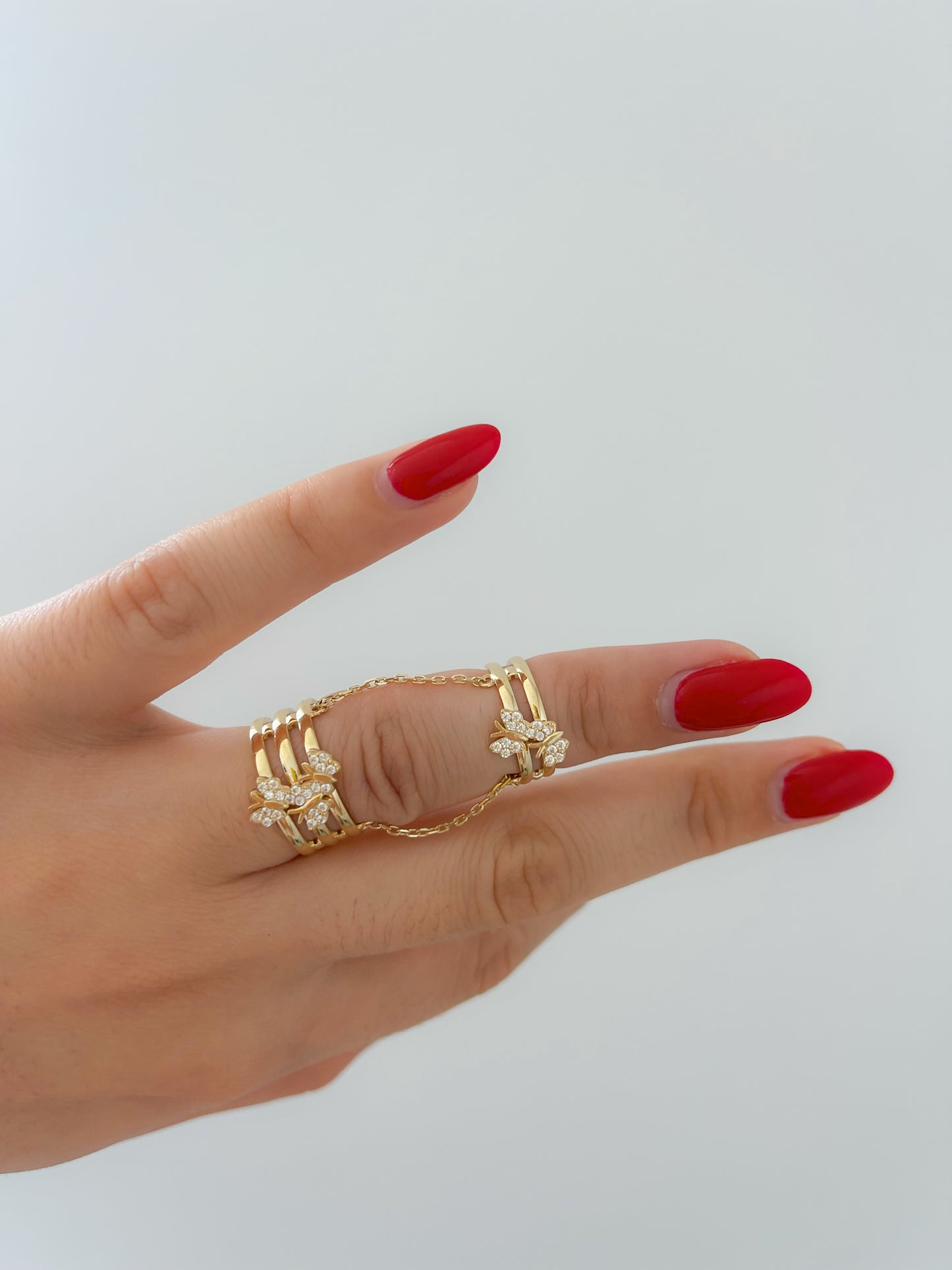 Extra Fancy Butterfly Ring