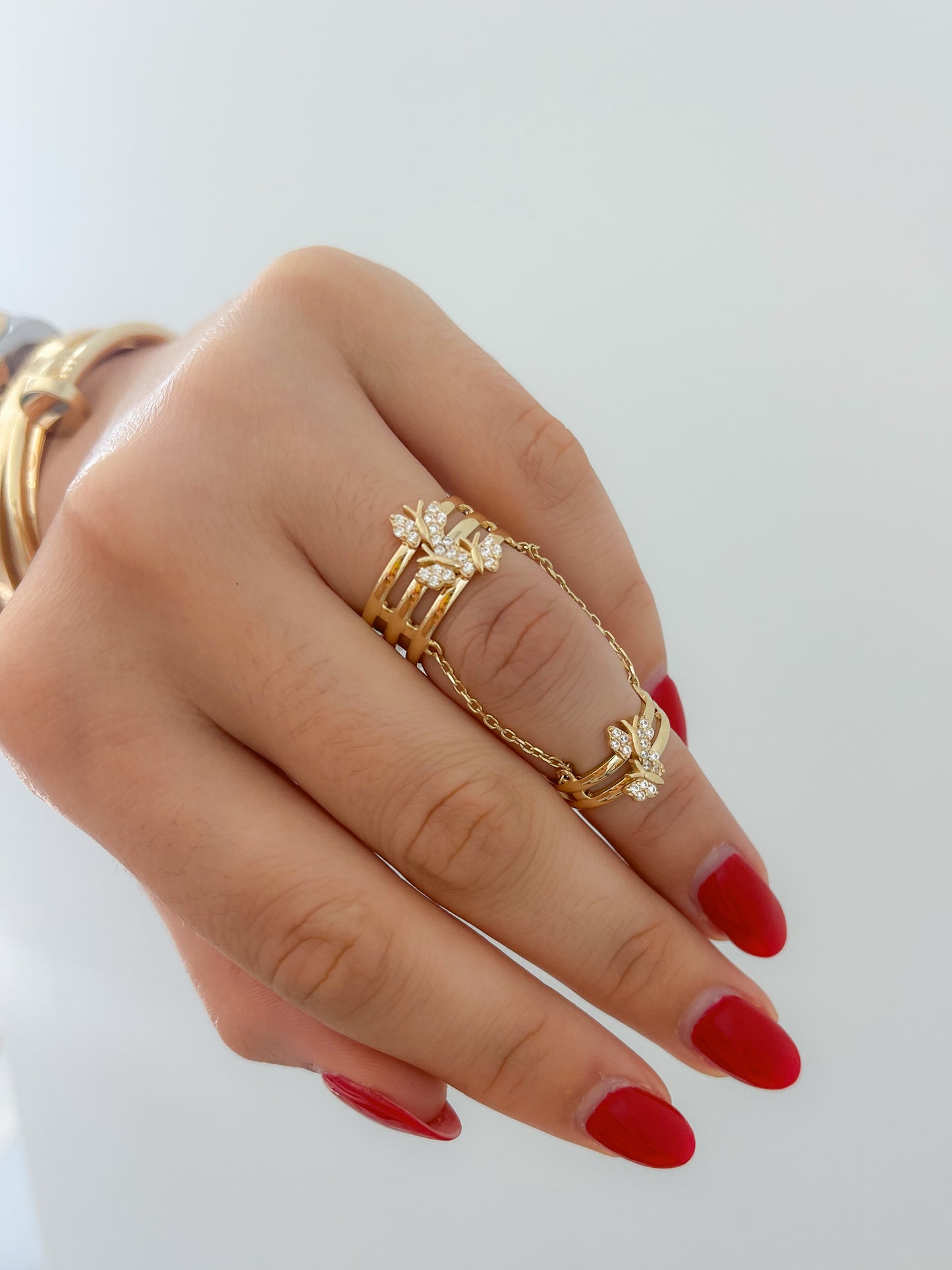 Extra Fancy Butterfly Ring