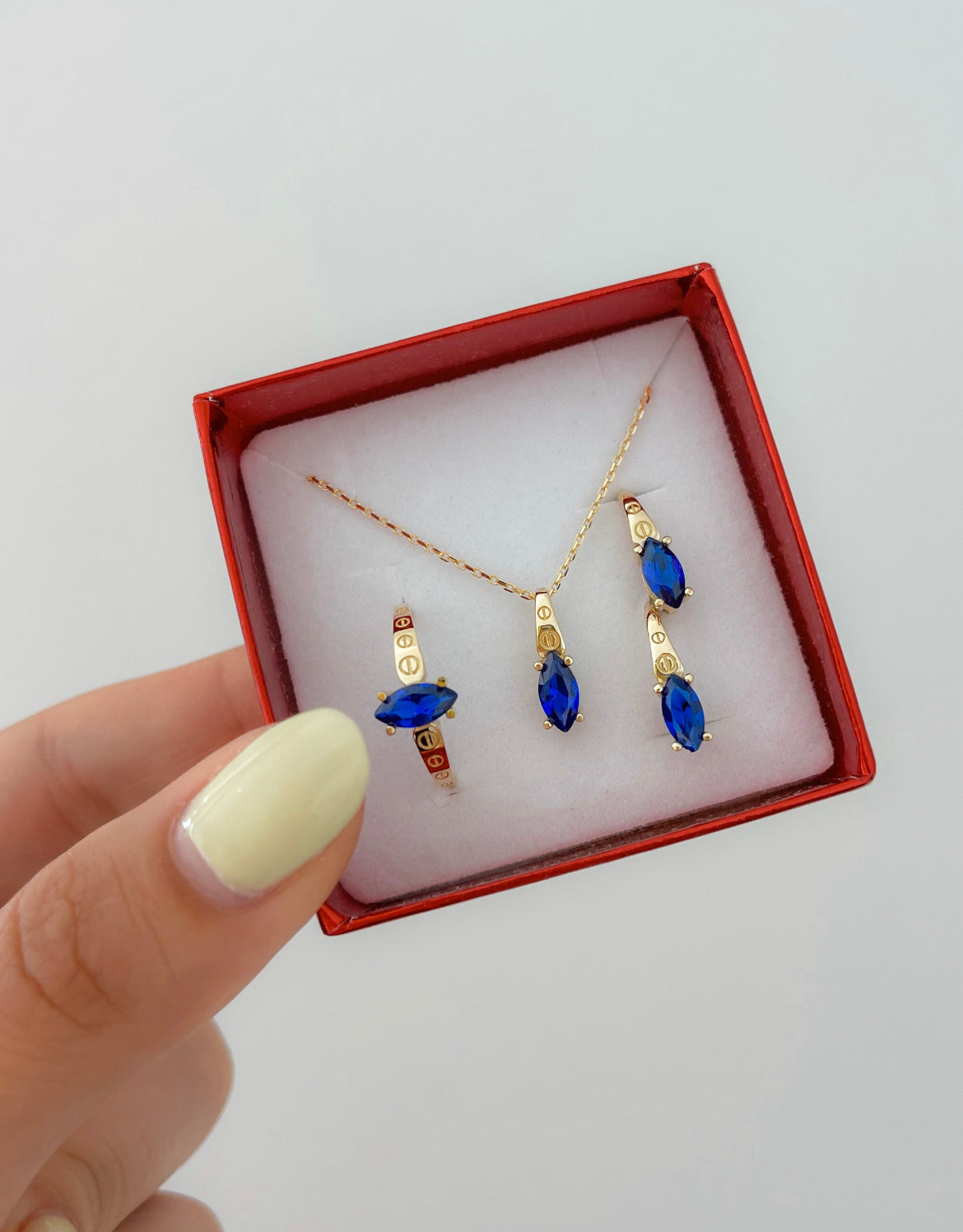 Azul Oscuro Set