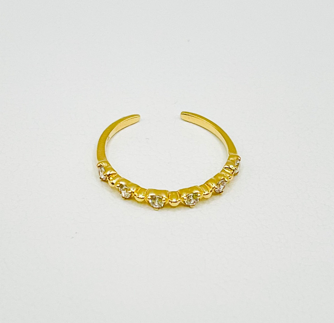 Mini Corazones and CZ Ring