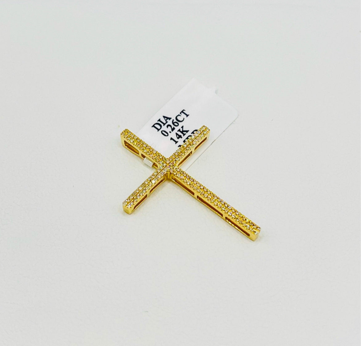 0.26 CT Diamonds Cruz Doble Stones