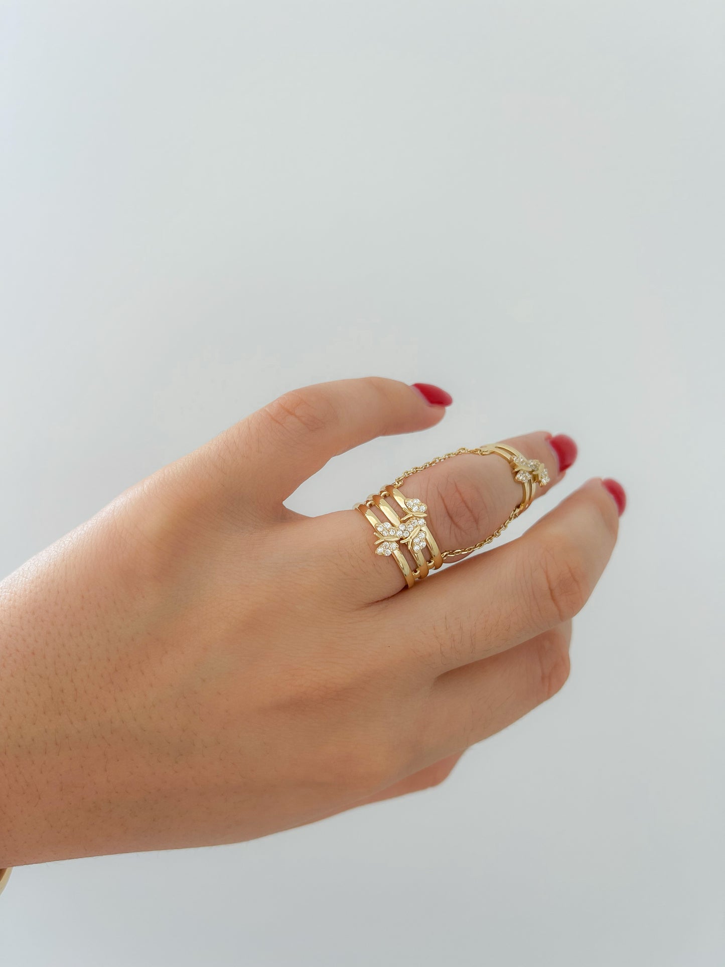 Extra Fancy Butterfly Ring