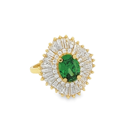 Georgina Green Stone Ring