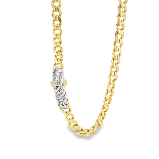 10K 6mm Monaco Necklace