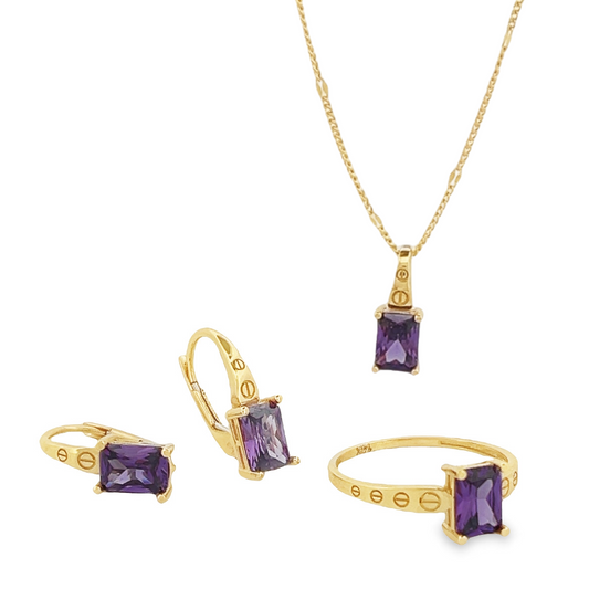 Violeta Set 14K