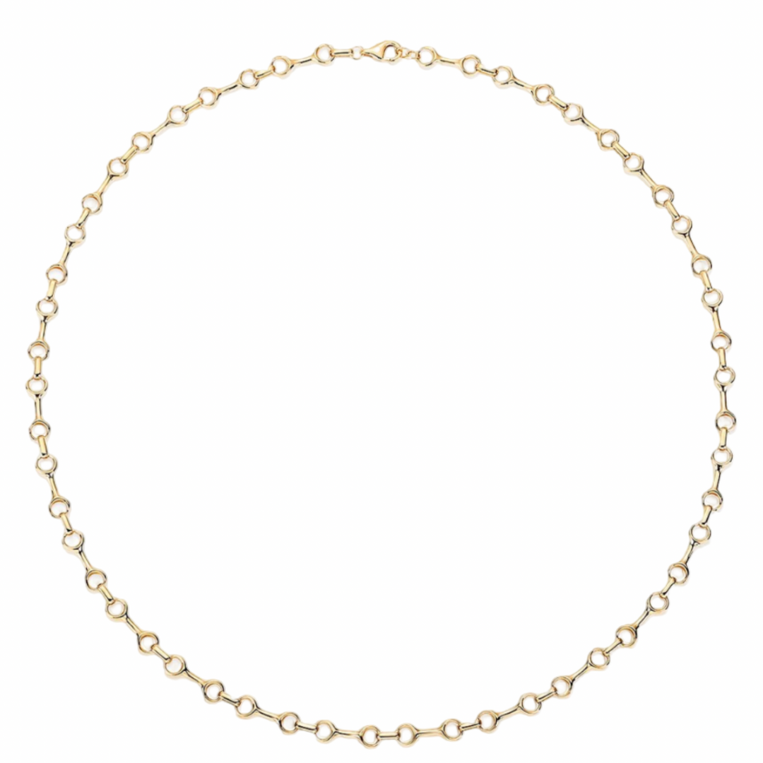 14K Yellow Gold Bone Chain