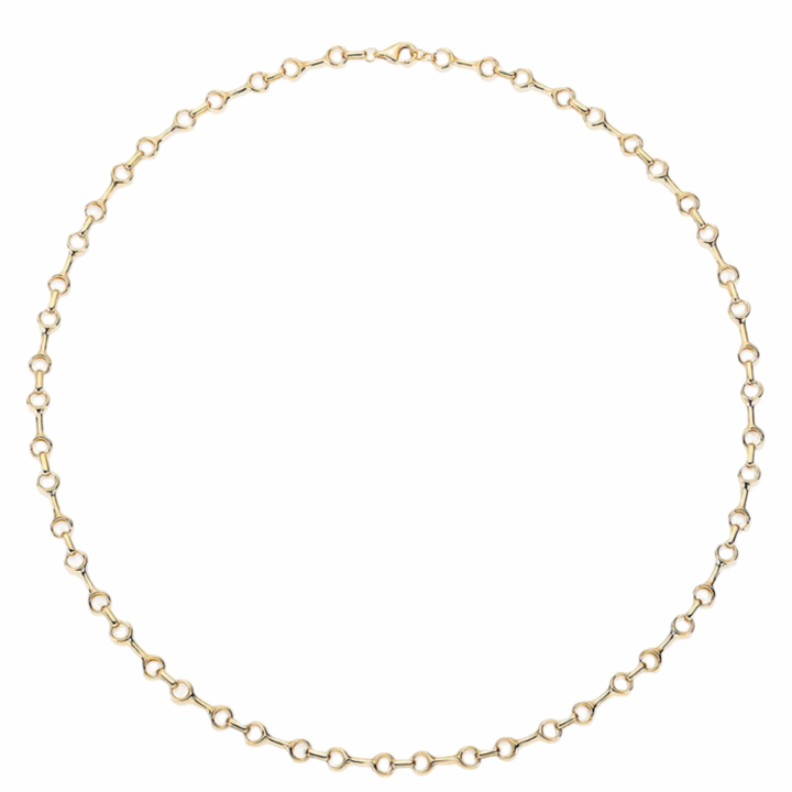 14K Yellow Gold Bone Chain