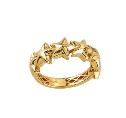 Estrellas de Oro Ring
