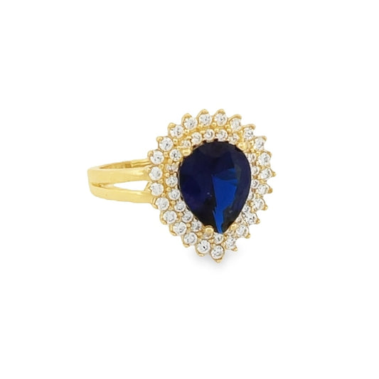 Georgina Almond Stone Dark Blue