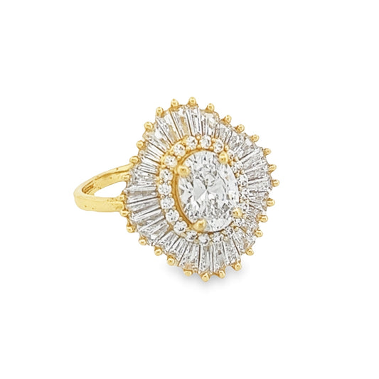 Georgina Clear Stone Ring