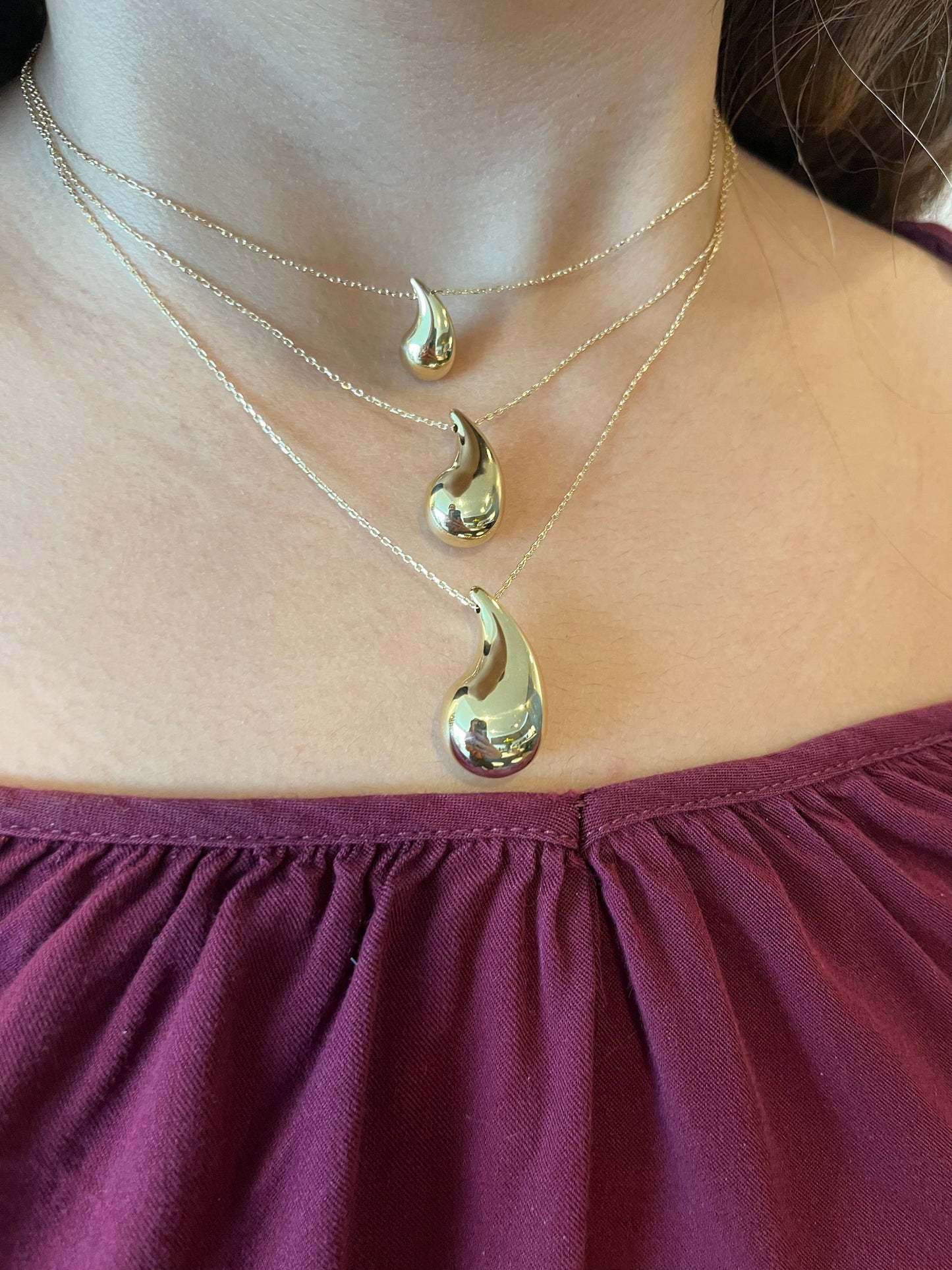 Drop Necklace (3 sizes )