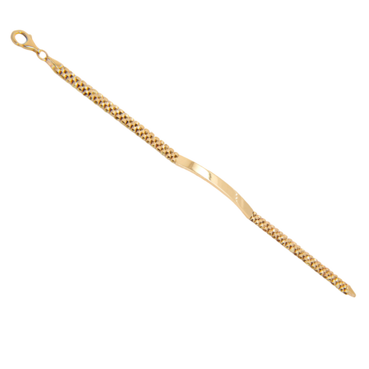 ID Placa Lisa Fancy Bracelet