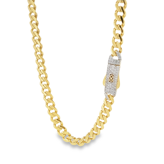 10K 6mm Monaco Necklace