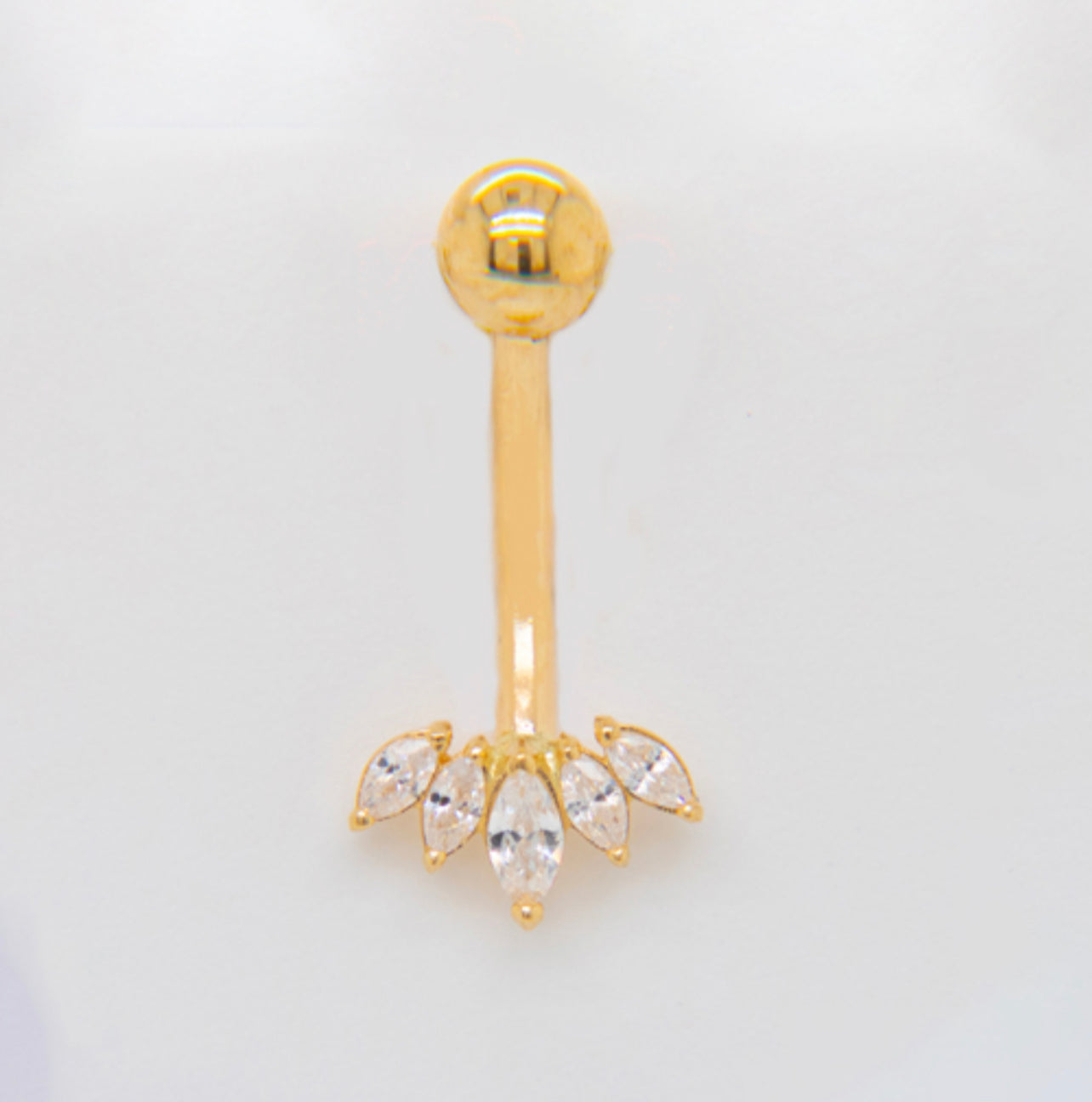 Marquise Belly Ring