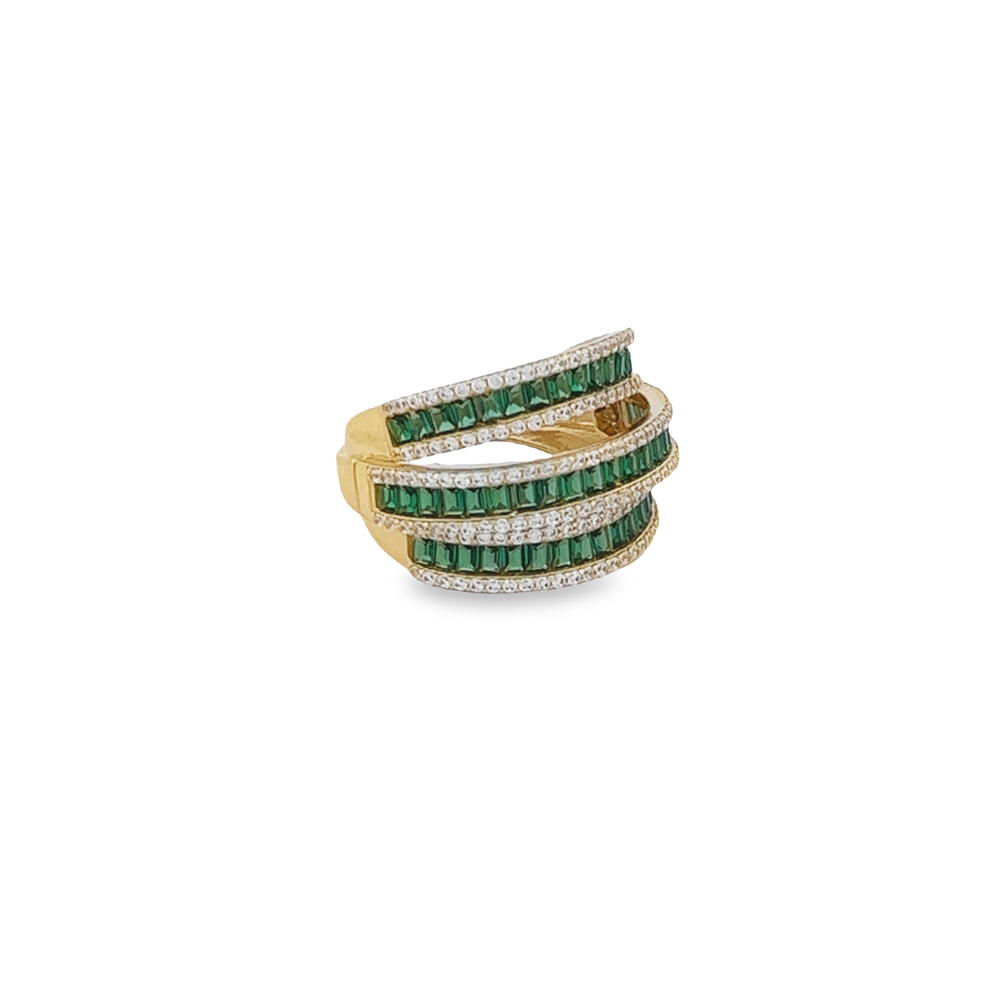 Verde Cz Ring