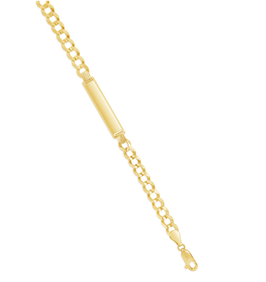 ID 7” Bracelet Women’s 14k