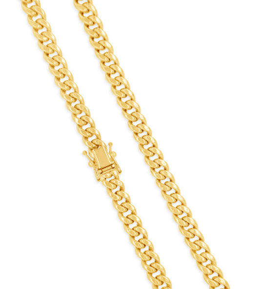 TOBILLERA 5.5 mm hollow 14k