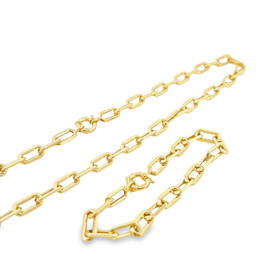 Chunky Chain Set 14K