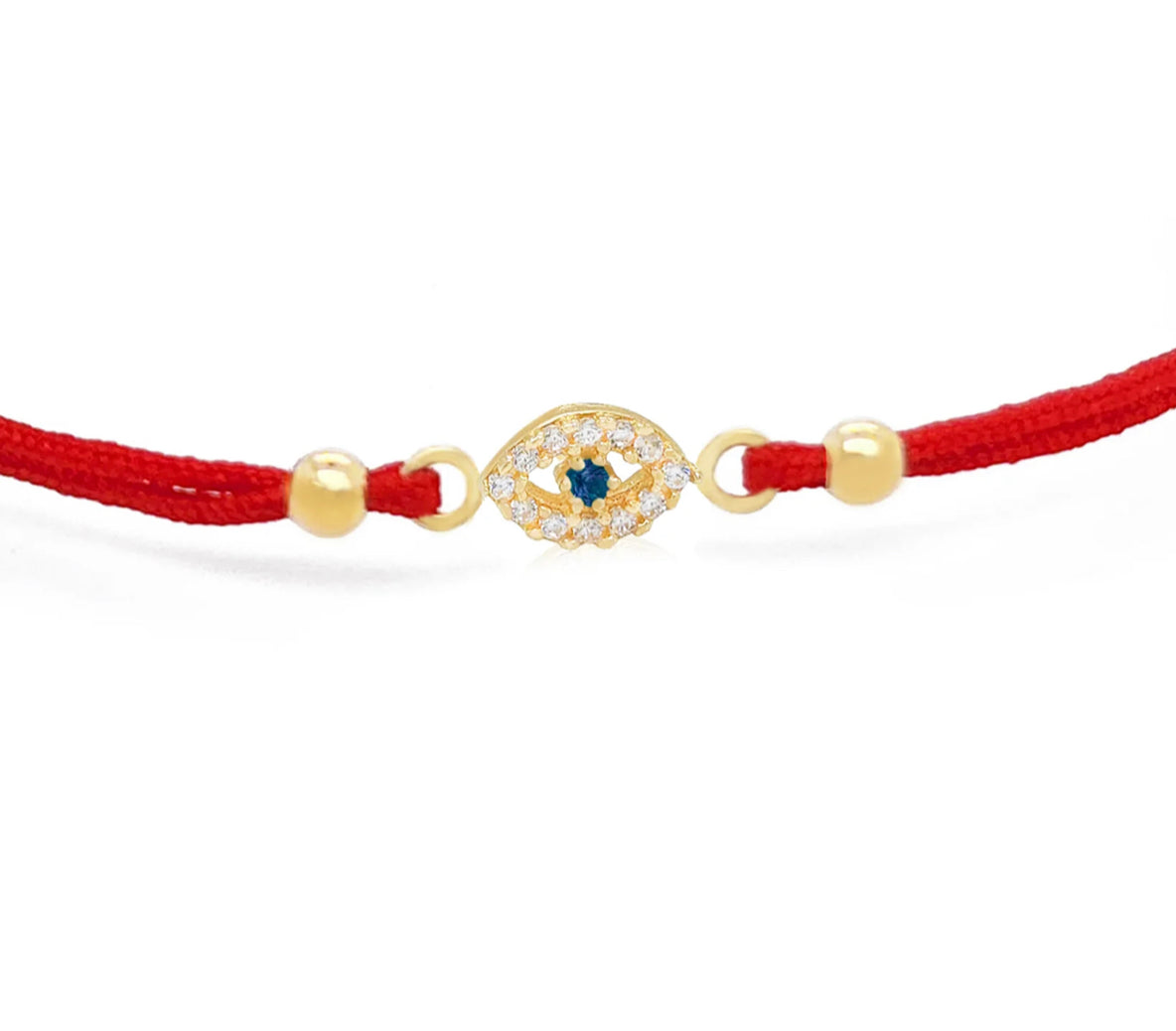 Eye Stones Red Bracelet