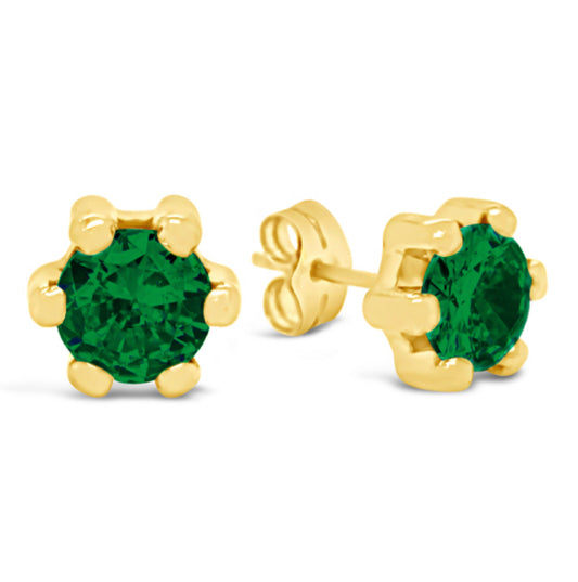 18k Gold Genuine Emerald