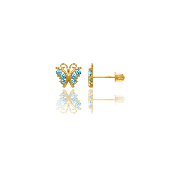 Butterfly Micro Pave Earring’s