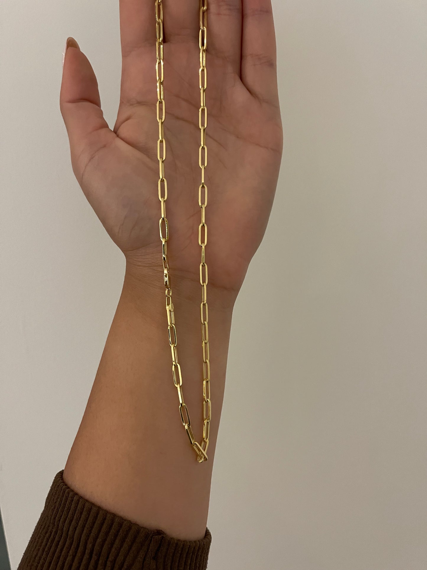 Paper Clip Necklace 5MM