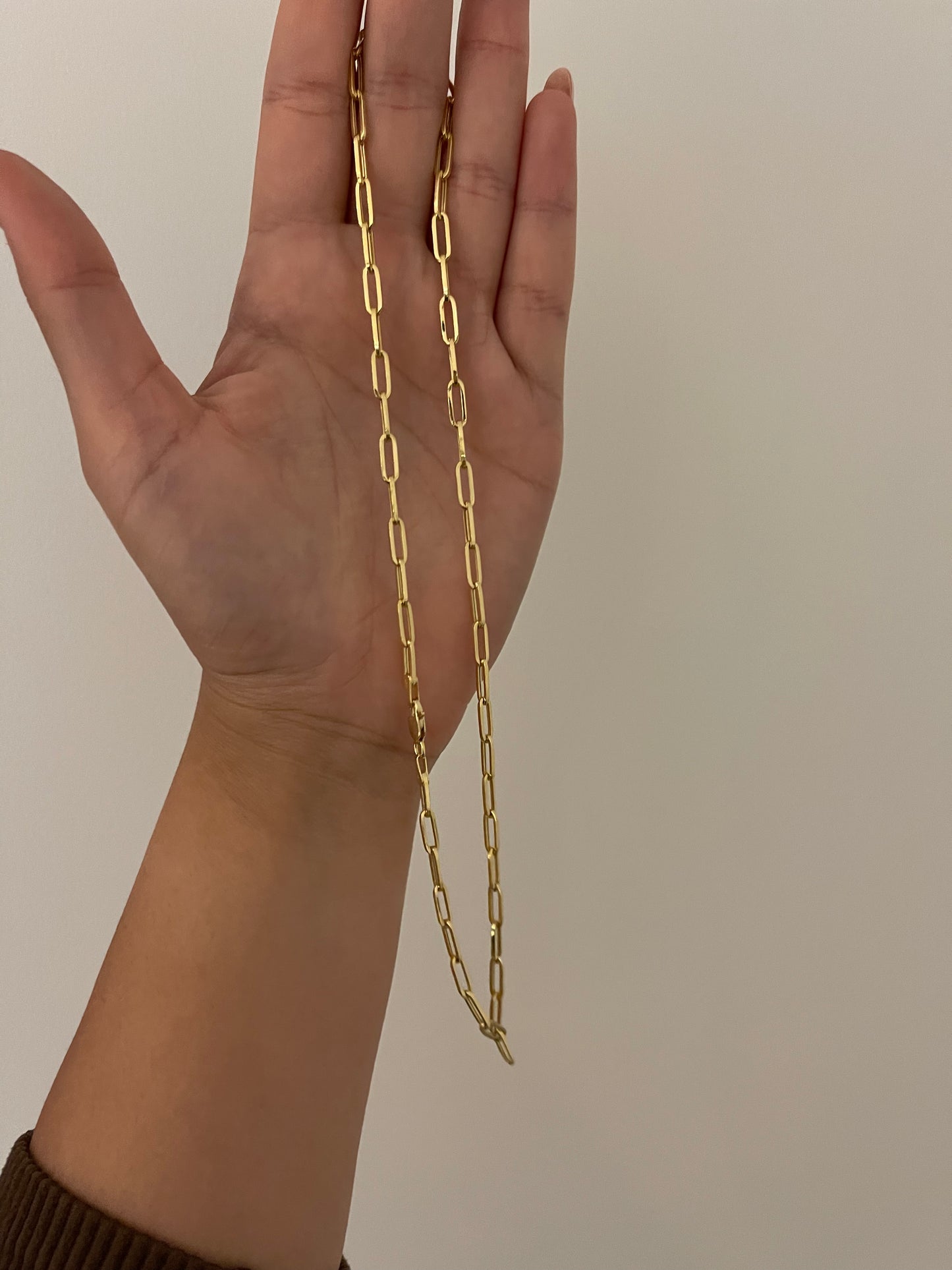 Paper Clip Necklace 5MM