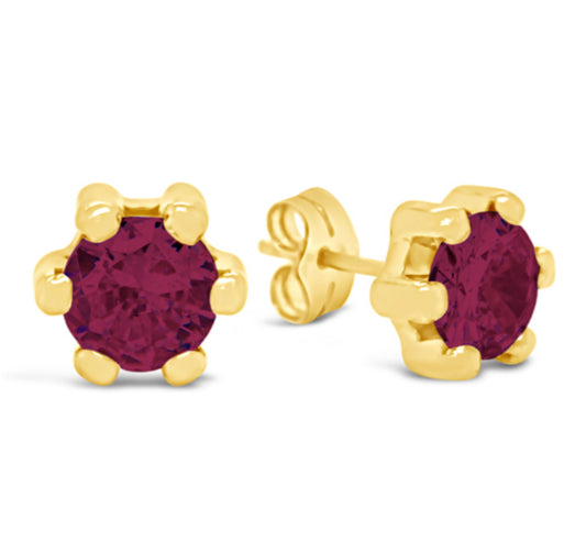 18k Gold Genuine Ruby